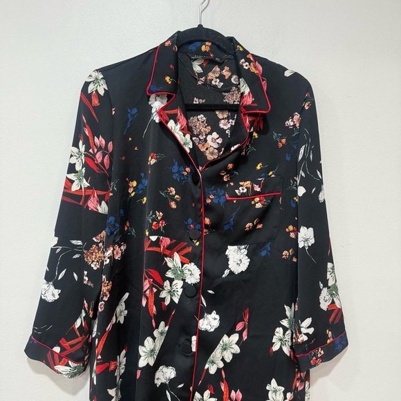 Zara floral dress/ kimono small - Picture 3 of 9